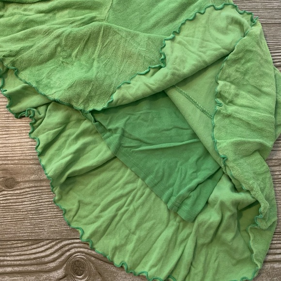 3 for $12 Juniors vintage green skirt with shorts size 10/12 - Picture 4 of 4
